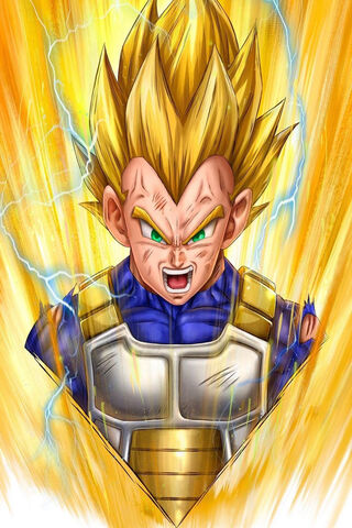 Vegeta's Super Saiyan Fury! ⚡️🔥