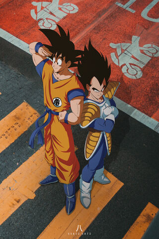 Epic Fusion: Goku & Vegeta Unite! 🌟