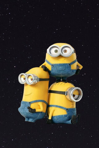 Minion Mischief in Space! 🌌