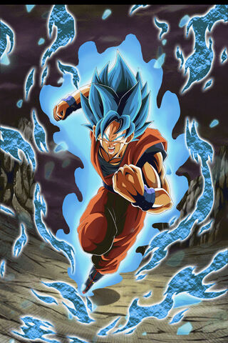 Super Saiyan Blue Goku: The Ultimate Warrior! 💙⚡️