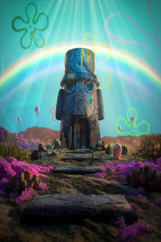 Sepia Dreams: A Journey to Bikini Bottom 🌊✨