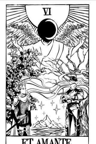 The Lovers' Choice: A Tarot Journey