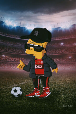 Bart Simpson: The Cool Soccer Star ⚽😎