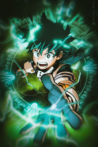 Deku's Electric Surge! ⚡️
