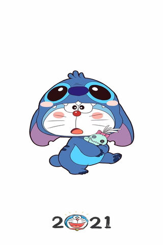 Doraemon Meets Stitch: A Whimsical 2021 Adventure! 🌟
