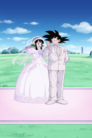 A Magical Moment: Goku & Chi-Chi's Wedding Day 💍✨
