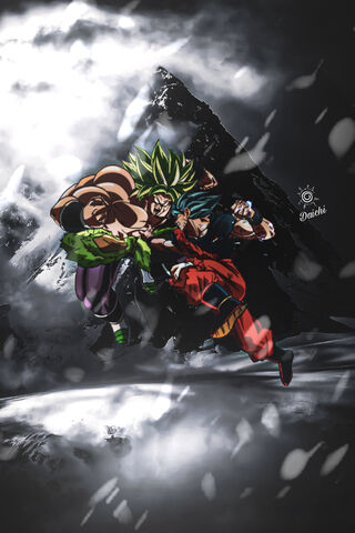 Epic Showdown: Goku vs. Broly! 🌟💥