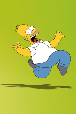 Homer's Hilarious Leap ..