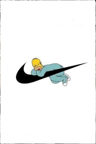 Homer's Dreamy Nike Nap 💤