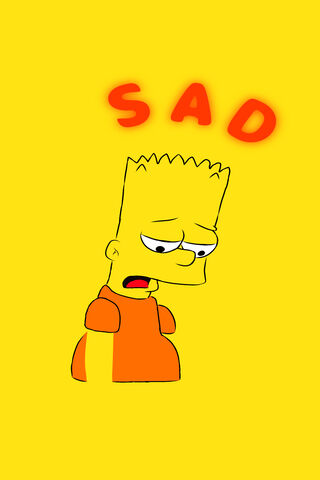 Bart's Blue Day: A Moment of Reflection