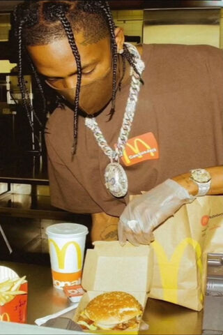 Travis Scott's McDonald's Moment 🍔✨