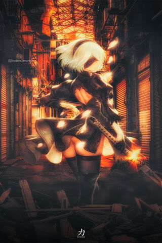 2B: The Blade of Fate in a Dystopian World