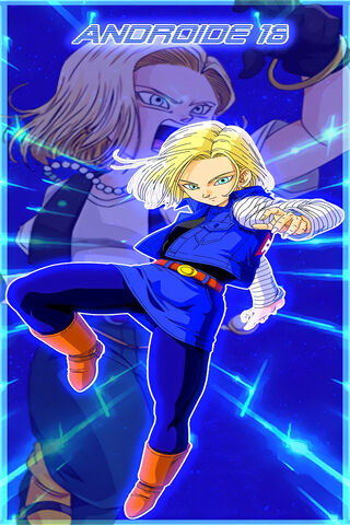 Androide 18: The Fierce Warrior of DBZ ⚡️