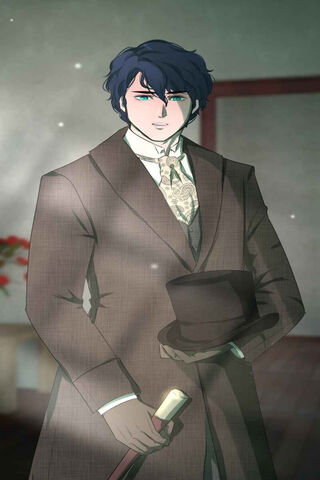 The Dapper Hero: A Glimpse into Anime Elegance