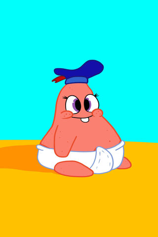 Baby Patrick's Playful Adventure! 🍼🌊