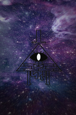Mystical Eye of Bill Cipher 🌌🔺