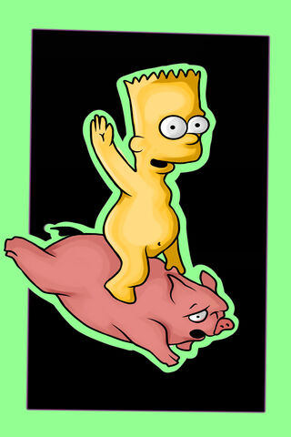 Bart's Wild Ride! 🐷🎉