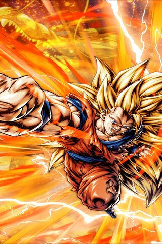 Dragon Fist SSJ 3 Goku