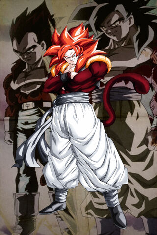 Gogeta Super Saiyan 4 Dragon Ball GT Live Wallpaper  WallpaperWaifu