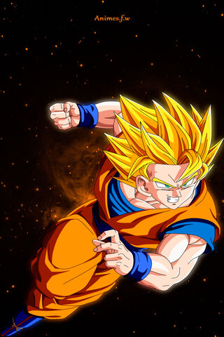 Goku: The Legendary Super Saiyan in Action! 🌟