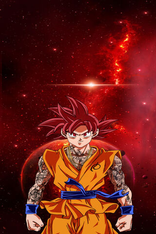 Goku Ascends: The Power of Super Saiyan Dios! 🌌✨