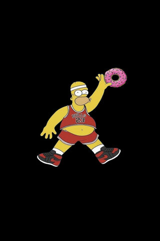 Homer's Dunking Delight 🍩🏀