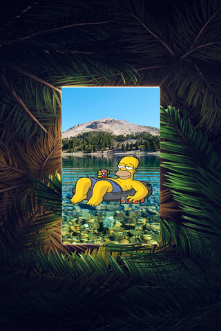 Homer Chilin'