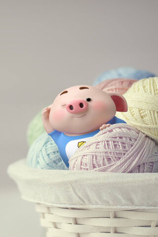 Little Pig's Cozy Yarn Adventure 🐷🧶