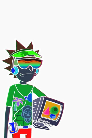 Retro Rick: The Tech-Savvy Adventurer 🌟