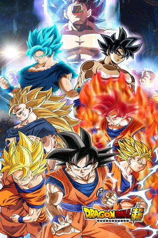 San Goku Full Power Wallpaper - Download to your mobile from PHONEKY