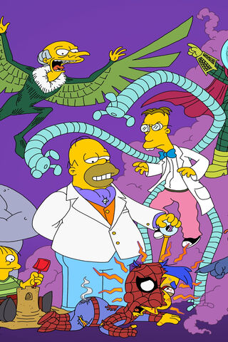 Homer's Heroic Showdown! 🦸 💥