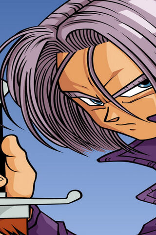 Trunks: The Time-Traveling Warrior of DBZ! ⏳⚔️