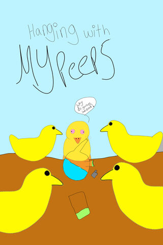 Chillin' with My Peeps! 🐥✨