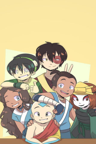 Avatar Gang: The Elemental Crew Unite! 🌍✨