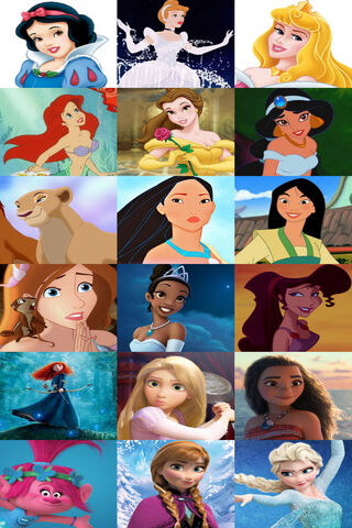 A Magical Gathering of Disney Princesses ✨👑