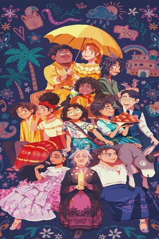 The Magical Bonds of the Madrigal Family ✨🌺