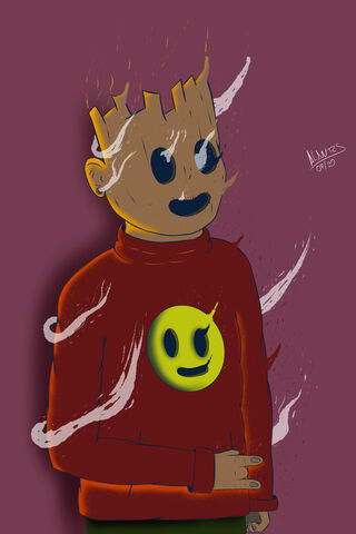 Groot's Whimsical Transformation 🌳✨