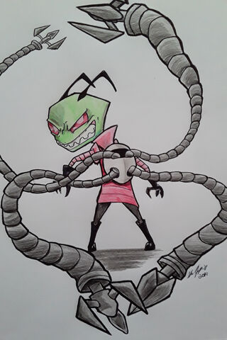 Zim's Menacing Might! 🚀👾