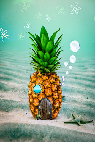 Underwater Pineapple Paradise 🍍🌊