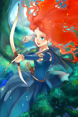 Courageous Archer in a Magical Forest 🌲🏹