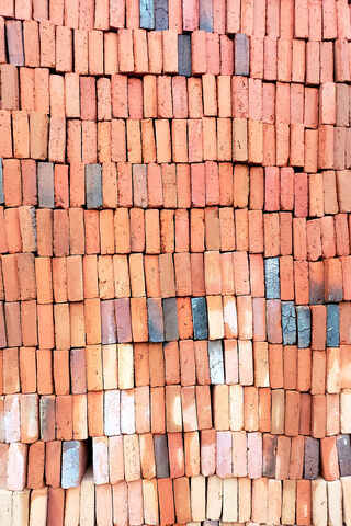 The Art of Stacking: A Brick Wall Masterpiece 🧱✨