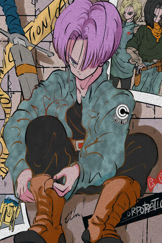 Future Trunks: The Time Traveler's Resolve