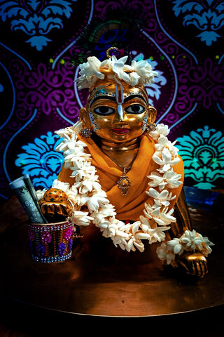 Divine Charm of Laddoo Gopal 🍬✨