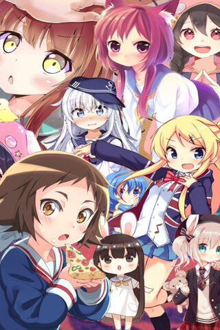 Lolis Galore: A Colorful Anime Gathering! 🎉
