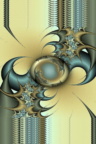 Fractal Harmony: A Dance of Shapes