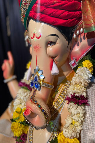 Divine Blessings of Ganpati Bappa 🌺🙏