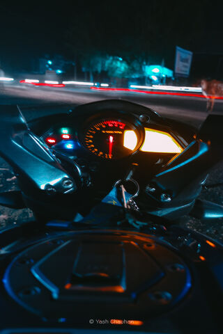 Night Ride: A Glimpse into the Blur