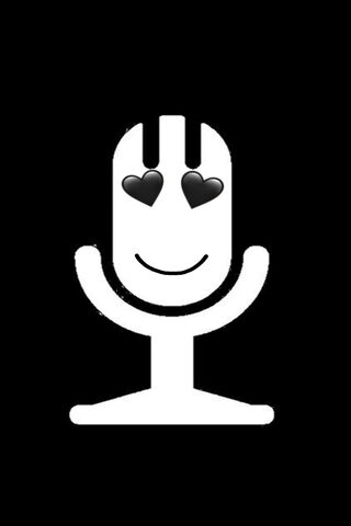 🎤 Love for Sound: The Microphone Icon