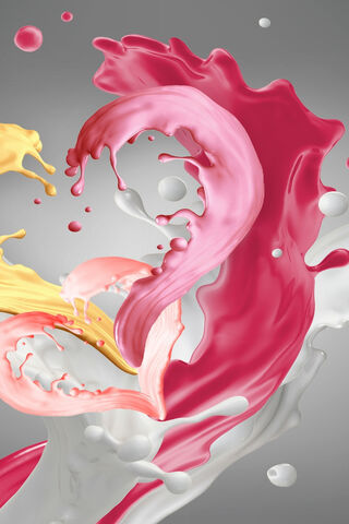 Whirl of Colors: A Dance of Paint