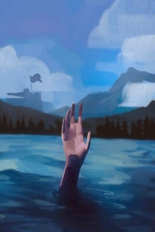 Reaching for Hope 🌊✨